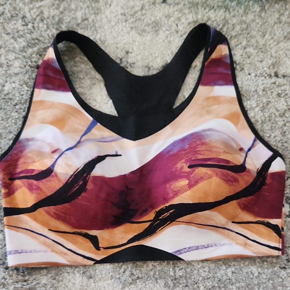 Soma‎ Bliss Breathe Racerback Sports Bra, Large